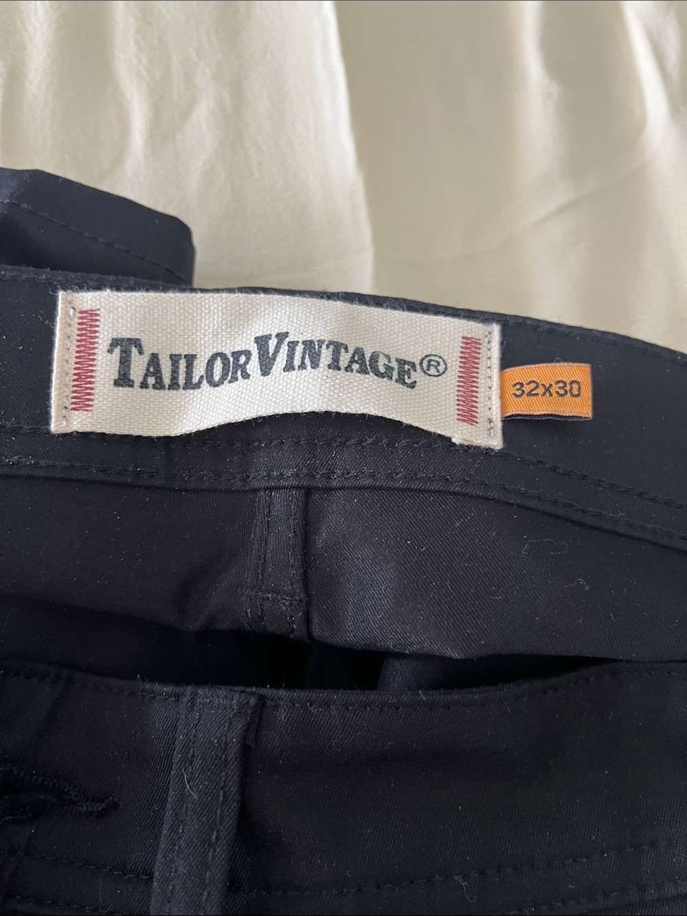 Tailor Vintage Men's Pants Navy Blue